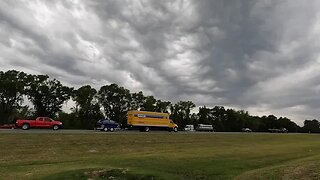 Traffic, Sound and a rainstorm on I-10 in Columbia County, Florida! #asmr