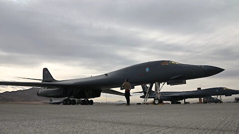 B-1Bs From Ellsworth AFB, South Dakota participate in Red Flag 21-1