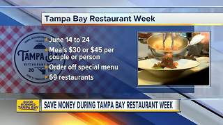 Tampa Bay Restaurant Week makes dining at local restaurants more affordable