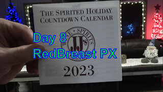 Whiskey Wednesday, The Spirited Holiday Countdown Calendar from JJ’s Day 8 RedBreast PX