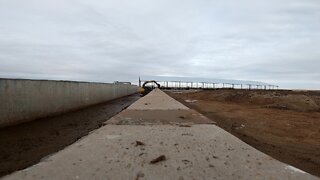 Scraping an Alley and Cleaning Water Troughs