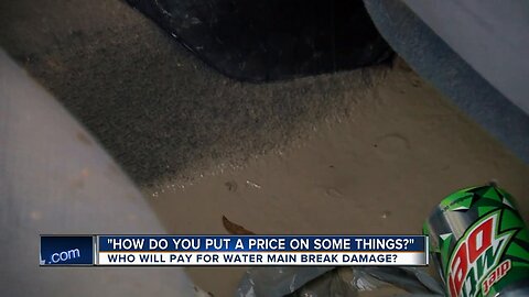 'How do you put a price on some things?' Who will pay for water main break damage?