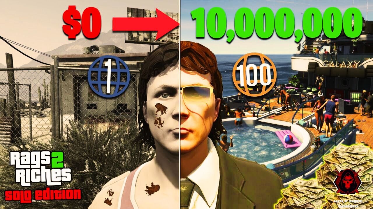 GTA Online For Dummies: Solo Beginner & Business Guide - Fast Money Rags to  Riches!