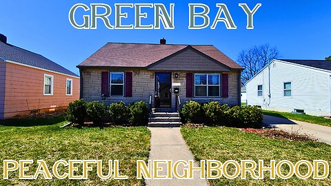 Charming 3-Bed Green Bay Oasis | Cozy Home Tour 🌟🏡