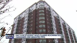 Gay U of M student who claims roommates harassed him granted PPO