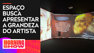 'Os Mundos de Leonardo Da Vinci': conheça detalhes de exposição imersiva no Morumbi Shopping