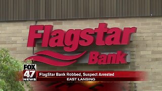 Suspect arrested after robbery at Flagstar Bank