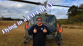 I Went Flying in a UH-1 HUEY!