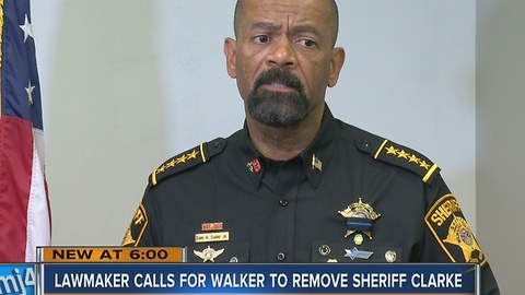 Rep. Crowley calls on Gov. Scott Walker to remove Milwaukee County Sheriff David Clarke from office