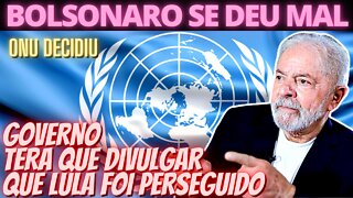 ESSA É BOA - Governo Bolsonaro terá que divulgar inocência de Lula