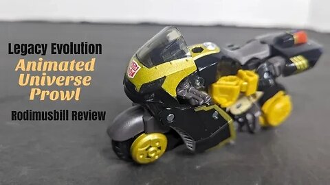 Legacy Evolution Animated Universe Prowl Deluxe Figure - Rodimusbill Review