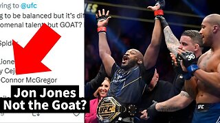 Jon Jones is Not the Goat He's Behind Conor McGregor