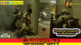 🎮 GAMEPLAY! Passamos vergonha jogando o Multiplayer de CALL OF DUTY: MODERN WARFARE 2 no PS4! Veja!