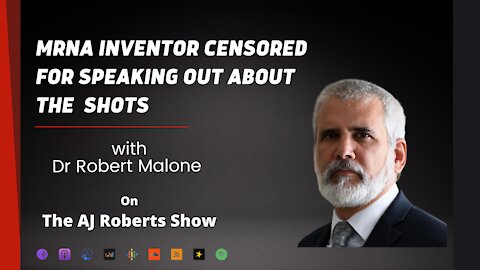 MRNA inventor being censored for speaking out about the dangers of the shots - with Dr Robert Malone