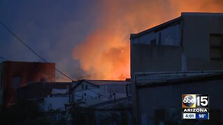 Fire burns several businesses in Globe-Miami area