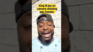 King Lil Jay caught on camera choking gay inmate #chicago #lofrmdago #supportdaguys