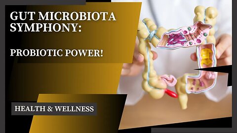 Gut Microbiota Symphony: Probiotic Power! 🌿💡