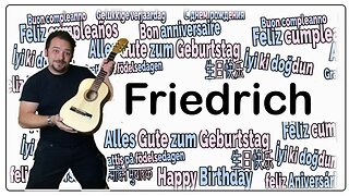 Happy Birthday Friedrich - Happy Birthday to You Friedrich #shorts