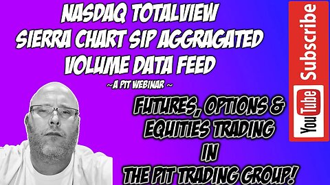 SIP Aggregated Bid Ask Volume Data - NASDAQ Total View - Sierra Chart