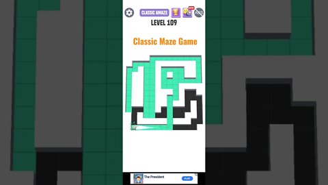 Classic Maze Level 109. #shorts