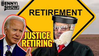 BREAKING: Liberal Justice Breyer RETIRING From Supreme Court— Good Luck Brandon...