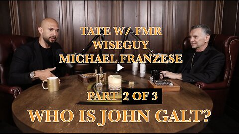 PART 2 FMR WISE GUY GANGSTER MICHAEL FRANZESE SITSDOWN W/ ANDREW TATE. SOLUTION 4 OUR WORLD. JGANON,