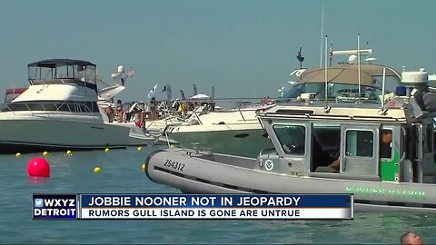 bbie Nooner is still happening even with record high water level on Lake St. Clair