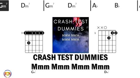 CRASH TEST DUMMIES Mmm Mmm Mmm Mmm - Guitar Chords & Lyrics HD