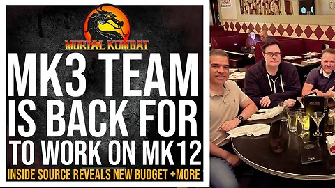 Mortal Kombat 12 Exclusive: ED BOON & CLASSIC MK3 TEAM REUNITE FOR BIG MK12 DISCUSSION + MORE!!