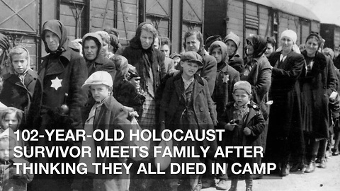 102-Year-Old Holocaust Survivor Meets Family after Thinking They All Died in Camp