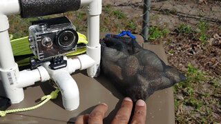 Action Camera Water Rig Field Tests