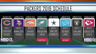 Packers 2019 schedule officially announced