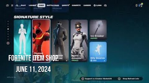 Fortnite Item Shop|June 11, 2024