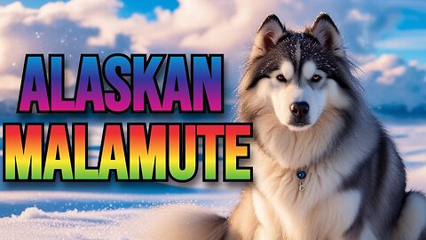 The robust Alaskan Malamute