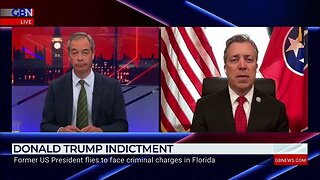 Rep. Ogles Joins Farage on GB News and GOES OFF on Biden Crime Family