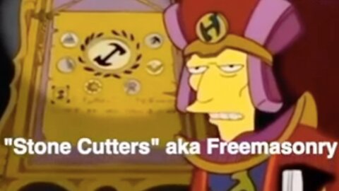 The Simpsons Freemasonry Scene