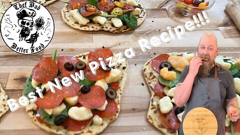 New Evolution Of Pizza!!! This Recipe Is Revolutionary!!! The Sauceless Edition!!!