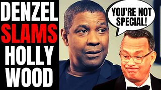 Denzel Washington SLAMS Hollywood Elites | They Are STUNNED After He Says This