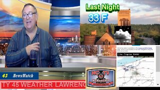 NCTV45’S LAWRENCE COUNTY 45 WEATHER FRIDAY OCTOBER 21 2022 PLEASE SHARE