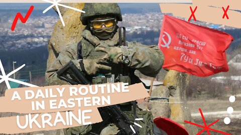 A daily routine in Eastern Ukraine #ww3