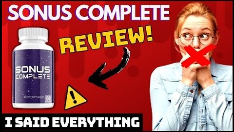 Sonus Complete Reviews 😮 Sonus Complete Supplement Review 😮 Does Sonus Complete Work For Everyone