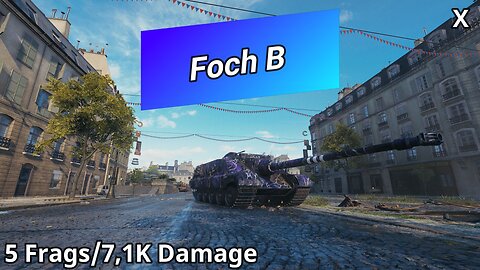 AMX 50 Foch B (5 Frags/7,1K Damage) | World of Tanks