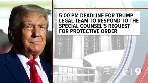 Trump's legal team preps for legal deadline