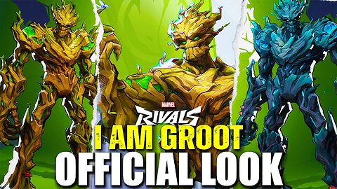 I Am Groot "Groot" ● All Skills, Ultimate, Lore, Skins & Challenges Showcase (Marvel Rivals)