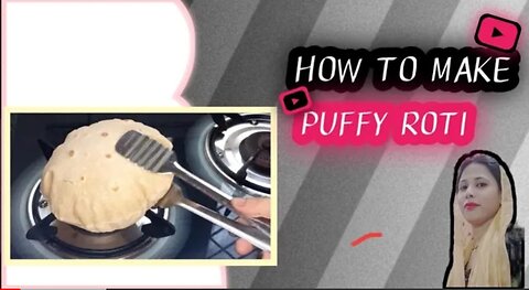 HOW TO MAKE PUFFY ROTI || RINA ALIM VLOGS....