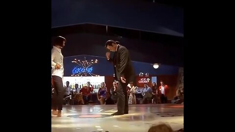 John Travolta Uma Thurman Dance scene Pulp Fiction