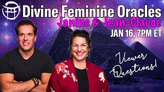 🔴LIVESTREAM: DIVINE FEMININE ORACLES WITH Janine & Jean-Claude@BeyondMystic