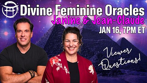 🔴LIVESTREAM: DIVINE FEMININE ORACLES WITH Janine & Jean-Claude@BeyondMystic