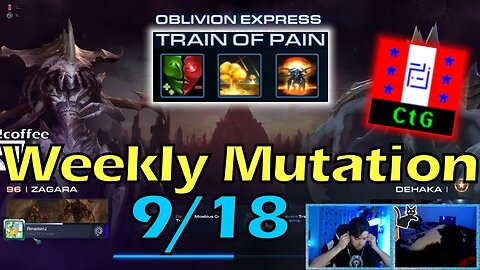 Train of Pain - Starcraft 2 CO-OP Weekly Mutation w/o 9/18/23 with @CtG-Games !!!
