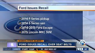 Ford issues recall